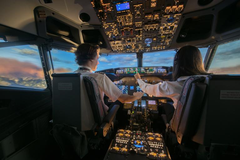 Teaser image for TUI fly installeert een vluchtsimulator op haar terrein